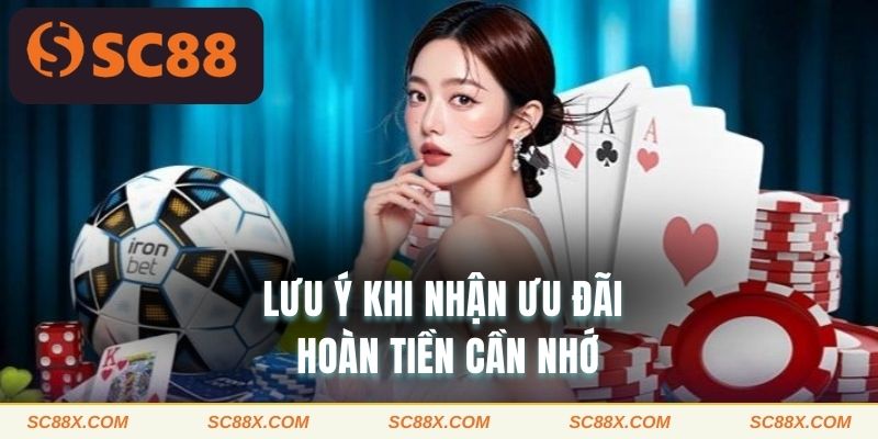 Lưu ý khi nhận ưu đãi hoàn tiền cần nhớ