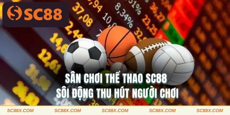 Sân chơi thể thao SC88 sôi động thu hút người chơi